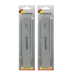 Пилка-шлифовщик GERMANICUR GM-910 прямая широкая для ногтей 240х320 х 2 упак.
