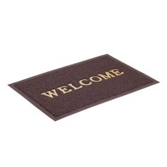 Коврик придверный SunStep Spongy Welcome, 50 x 80 см, коричневый