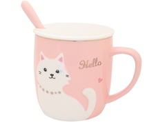 Кружка Эврика Стильные котики №4 410ml 30221