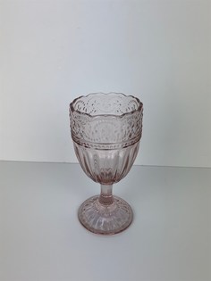 Бокал для вина (розовый) ДомРан 581-100