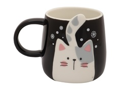Кружка Эврика Котик Хвостик N3 380ml 30145