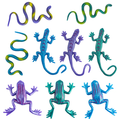 Игрушка-антистресс Hti Poket Money Рептилия, в ассорт.