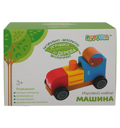 Деревянный конструктор Игруша Машинка (5 дет.) T33175