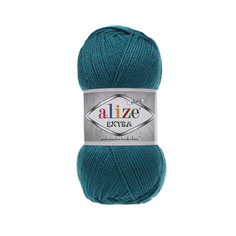Пряжа ALIZE EXTRA 100гр. 220м (100% Aкрил) (212 петроль)