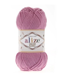Пряжа Alize "Cotton Gold Hobby", цвет: 98 розовый, 165 м, 50 грамм