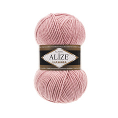 Пряжа ALIZE Lanagold 100гр., 240м (49%шерсть, 51%акрил) (161 пудра)