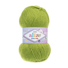 Пряжа ALIZE SEKERIM BEBE 100гр. 320м (100% акрил) (117 фисташка)
