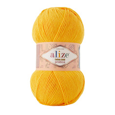 Пряжа ALIZE Cotton Gold Pratica 100гр, 220м (55%хлопок, 45%акрил) (216 цыпленок)