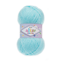 Пряжа ALIZE SEKERIM BEBE 100гр. 320м (100% акрил) (189 светло-голубой)