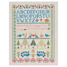 Набор для вышивания Anchor "Викторианские мотивы" 44,5*34,5см