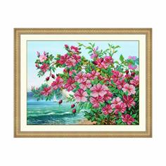 Набор для вышивания бисером Паутинка "В ожидании" 38*28 см, Б1305