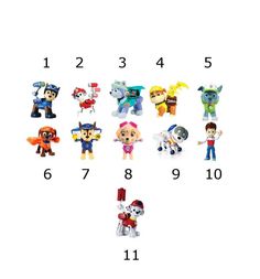 Игровая фигурка Paw Patrol Спасатель с рюкзаком-трансформером в ассортименте 7.5 см