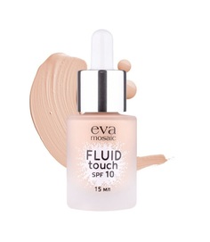 Тональный крем-флюид для лица Eva Mosaic Fluid Touch SPF 10 5 Натуральный