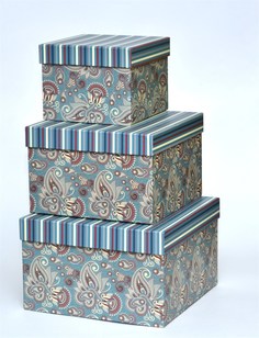 Коробка квадрат. (s/3) ДомРан 95-1002