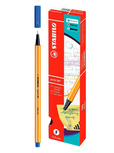 Ручки капиллярные линеры point 88 MAPED, 10шт. в наборе одного цвета Stabilo