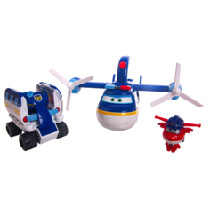 Игровой набор Super Wings 2-в-1 Полицейский патруль EU740834