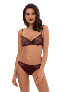 Бюстгальтер женский Laete L00-179 бордовый 70C