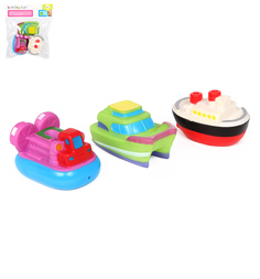 Игровой набор для ванной Игруша Кораблики, в ассорт.