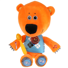 Мягкая интерактивная игрушка Мульти-Пульти Ми-Ми-Мишки Медвежонок Кеша 30 см оранжеавый