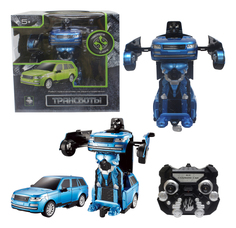 Радиоуправляемый робот 1TOY Трансбот синий