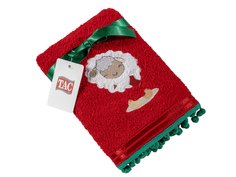 Подарочное полотенце TAC, махровое, NEW YEAR, 50*90, LAMB красное