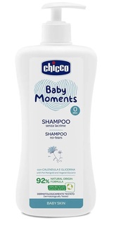 Шампунь без слез Chicco Baby Moments 0м+, 500 мл