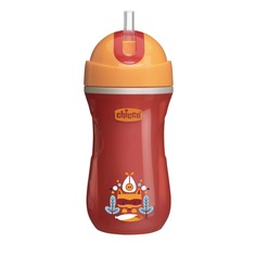 Чашка-поильник Chicco Sport Cup (трубочка), 14м+, 266 мл, красный New, арт. 340728447