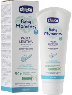 Крем под подгузник Chicco Baby Moments 0м+, 100 мл