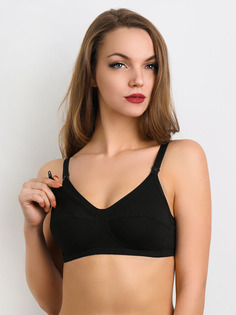 Бюстгальтер Hunny mammy для кормящих женщин, размер 80-C, черный