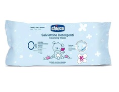 Влажные очищающие салфетки Chicco 16 шт., 0м+