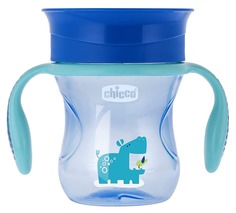 Поильник Chicco Perfect Cup 360, 12м+, 200 мл, Blue