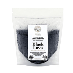 Скраб для тела "Black lava", вулканический Natura Siberica 550 г