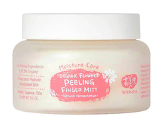 Пилинг для лица Whamisa Organic Flowers Peeling Finger Mitt Moisture Care 180 г