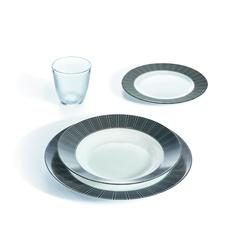Тарелка Luminarc Astre Black обеденная 26 см
