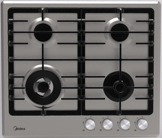 Встраиваемая газовая панель Midea MG645TX Silver