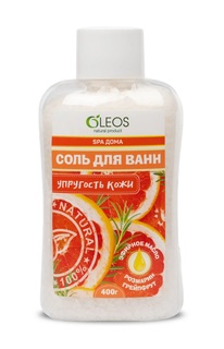 Олеос соль д/ванн морская OLEOS упругость кожи 400 г
