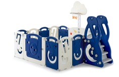 Манеж Unix line SUPREME Music 160x160 Blue