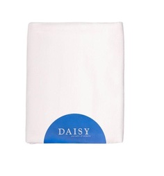 Пеленка, фланель, 90х120 см, цвет: белый Daisy
