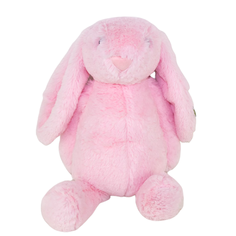 Мягкая игрушка ДомРан Плюшевый заяц(розовый) 7072-12