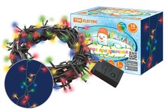 Гирлянда TDM ELECTRIC светодиодная СГ100MЗ10, многоцвет., 10м, SQ0361-0041