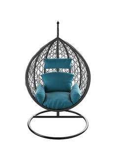 Подвесное кресло Loftyhome Noni 1147 Dark Grey/Blue