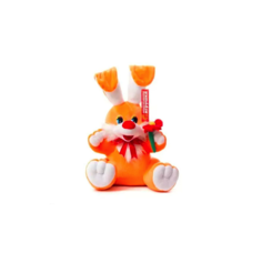 Мягкая игрушка Зайчик с цветком Нижегородская игрушка