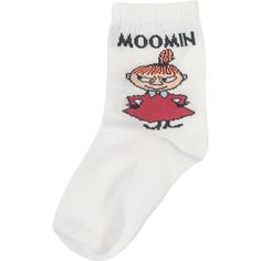Носки Moomin Characters White girl хлопок белые р 15