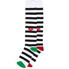 Гольфы унисекс St.Friday Socks Classic Stripes черные 38-41