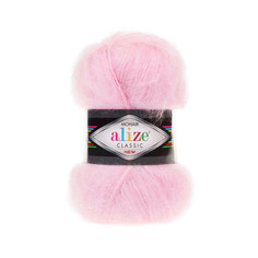 Пряжа ALIZE Mohair classic new 100гр. 200м (25%мохер, 24%шерсть, 51%акрил)
