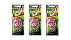 Крем для солярия Illusion 4х bronzer с маслом семян конопли и маслом кокоса 15 мл х 3 шт. SOL Bianca