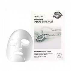 Тканевая маска для лица с экстрактом жемчуга 3W Clinic Essential Up Pearl Sheet Mask 10 шт