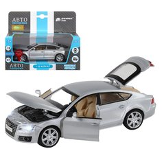 Машинка инерционная Автопанорама 1:32, Audi A7, серебряный