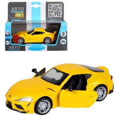 Машинка инерционная Автопанорама 1:31 Toyota Supra [US], желтый