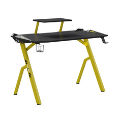 Игровой компьютерный стол SKYLAND SKILLL CTG-001 Черный-желтый 1200х600х750
